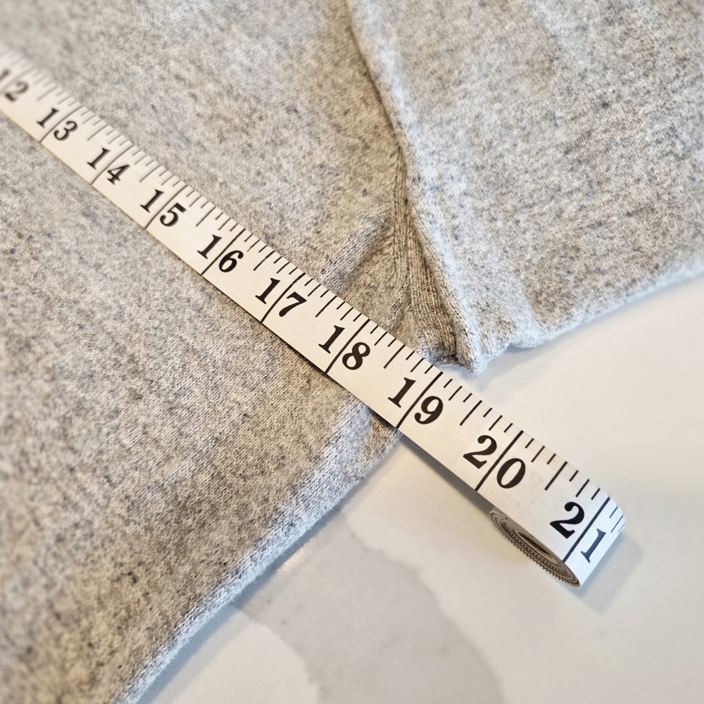 Rag & Bone Gray Cotton V Neck Sweater Womens Size Medium - Picture 6 of 8